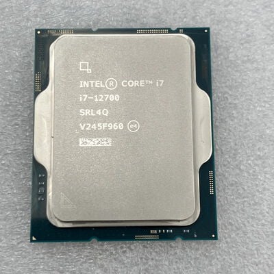 【新潟店】中古  INTEL Core i7 12700  (1700/2.1G/25M/C12/T20) 148610 