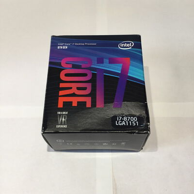 【松山環状枝松店】中古  INTEL Core i7 8700 (1151/3.20GHz/12M/C6/T12) 136198 