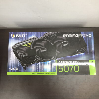 【福山ココローズ店】中古  Palit NE75070019K9-GB2050U(RTX5070 GamingPro-S) 5090000829 