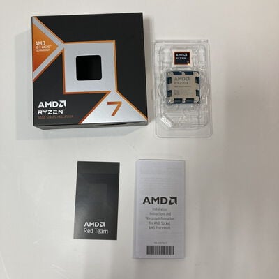 【富山本郷店】中古  AMD Ryzen 7 9800X3D (AM5/4.7/104M/C8/T16/120W) 172566 
