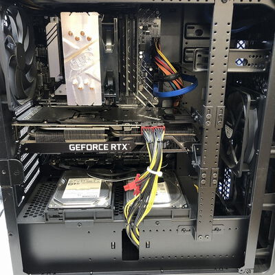 【宇都宮鶴田店】中古  GALLERIA XA7C-R37T (i7 12700/16GB/SSD1TB/HDD2TB+1TB/RTX3070Ti/W11H) 5280001827 
