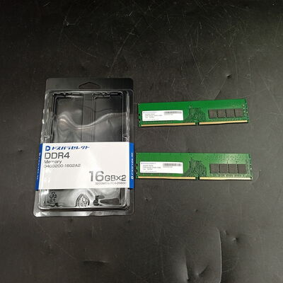 【大須店】中古  ﾄﾞｽﾊﾟﾗｾﾚｸﾄ D4D3200-16G2A2(DDR4 PC4-25600 16GBx2) 3120024027 