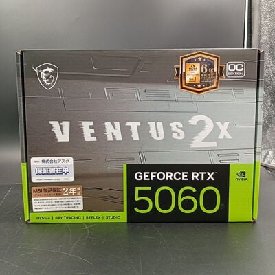 【大須店】中古  MSI GeForce RTX 5060 8G VENTUS 2X OC 3120022834 