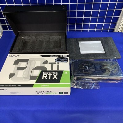 【横浜駅前店】中古  Palit RTX3060Ti Dual OC NE6306TS19P2-190AD (RTX3060Ti 8GB) 144196 