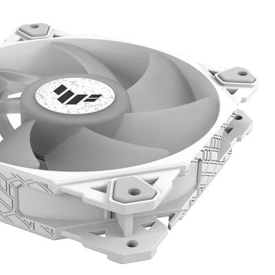 ASUS  TUF Gaming TF120 ARGB Fan - Single Pack ホワイト (TUF GAMING TF120 WHITE ARGB) 