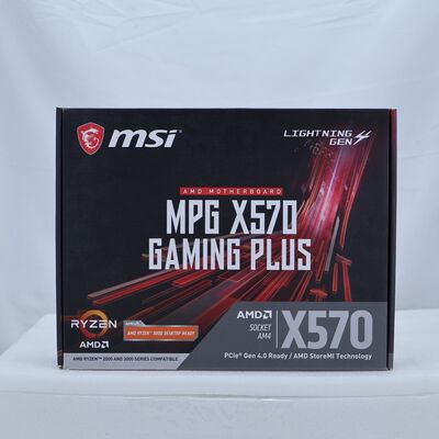 【通販センター】中古  MSI MPG X570 GAMING PLUS (X570 AM4 ATX DDR4) 140050 