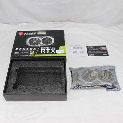 【通販センター】中古  MSI GeForce RTX 2070 SUPER VENTUS GP OC（RTX2070SUPER 8GB） 3480034360 