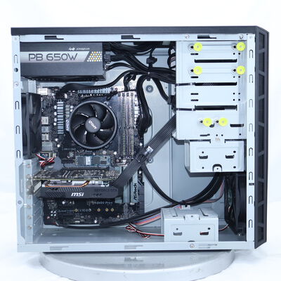 【通販センター】中古  インバースネット FRONTIER(AMD Ryzen 5 3600/32GB DDR4 (PC4)/SSD512GB/なし/NVIDIA GeForce GTX 1660 SUPER 6GB/W11H64 MAR) 204564 