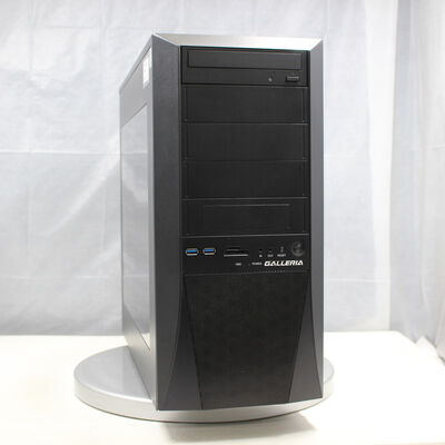 中古 THIRDWAVE GALLERIA KT(Intel Core i7 8086K/16GB/SSD256GB/DVD 
