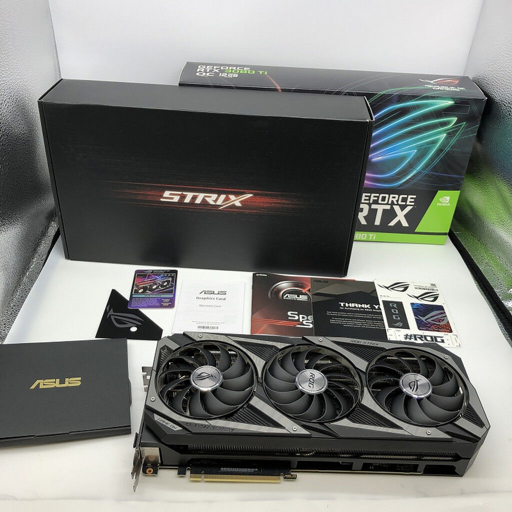 中古 ASUS ROG-STRIX-RTX3080TI-O12G-GAMING (RTX3080Ti 12GB) 146241