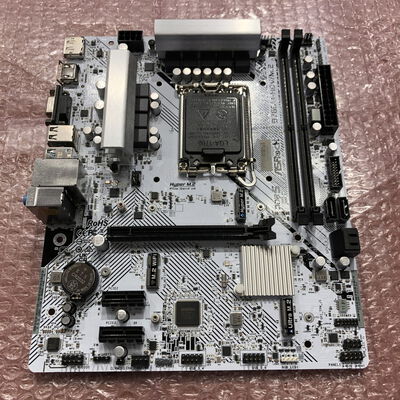 【宮崎恒久店】中古  ASRock B760M-HDV/M.2 (B760 1700 mATX DDR5 White) 5160000735 