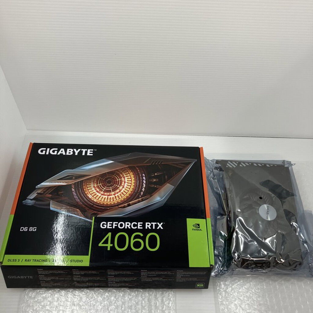 中古 GIGABYTE GV-N4060D6-8GD (RTX4060 8G) 175571 （376814