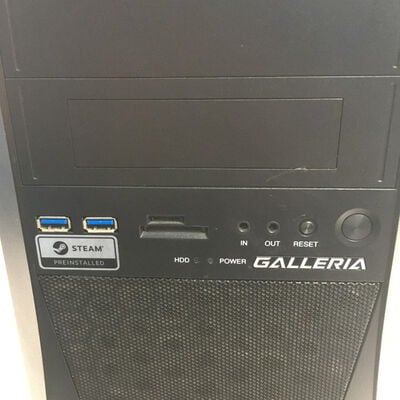 【博多店】中古  GALLERIA　ZG(i9 9900KF/16GB/SSD500GB/RTX2080 SUPER/W11H) 3310006546 