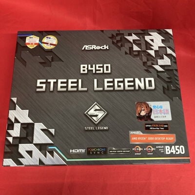【千葉店】中古  ASRock　B450 Steel Legend 3250006202 