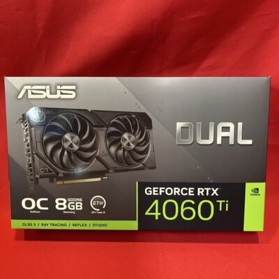 【千葉店】中古  ASUS DUAL-RTX4060TI-O8G (RTX4060Ti 8GB) 158564 