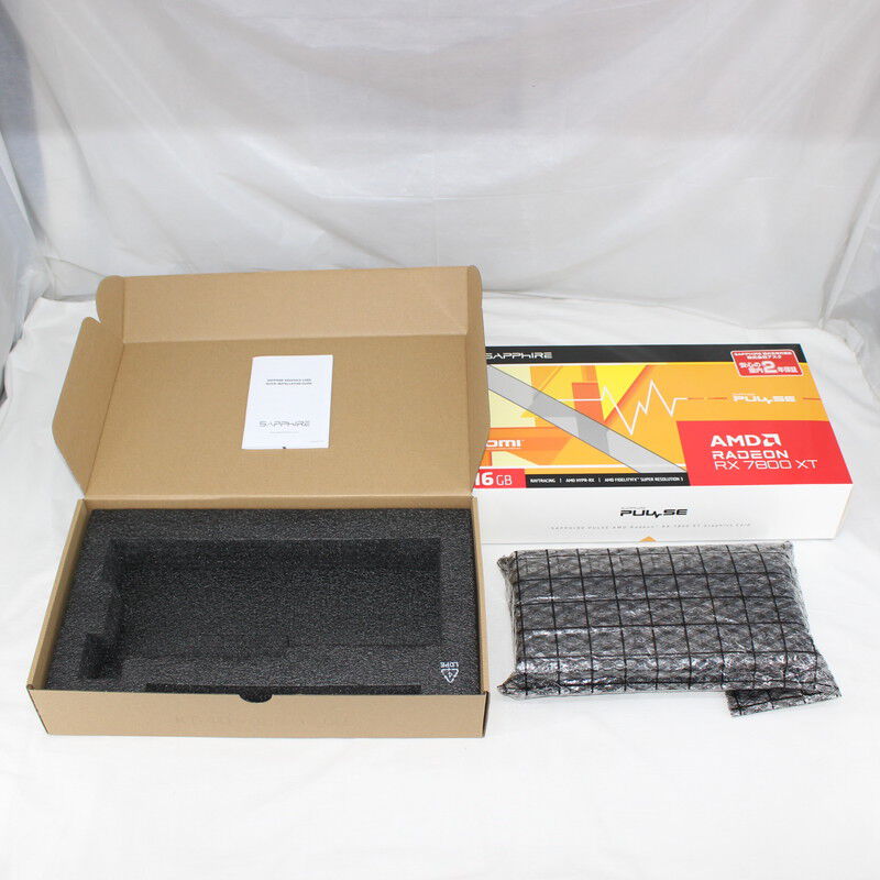 中古 SAPPHIRE PULSE Radeon RX 7800 XT GAMING 16GB（RX 7800