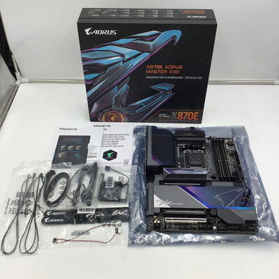 【白山FM松任店】中古  GIGABYTE X870E AORUS MASTER X3D (X870E ATX AM5 DDR5) 4950002054 
