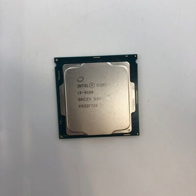 【大分店】中古  Intel Core i3 9100 (1151/3.60GHz/6M/C4/T4) 140320 