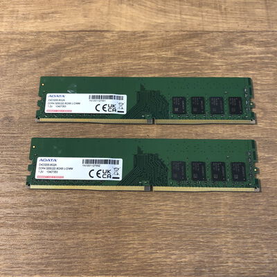 【姫路店】中古  8GB 2枚組(合計16GB) PC4-25600/DDR4-3200 デスクトップ用 190923 