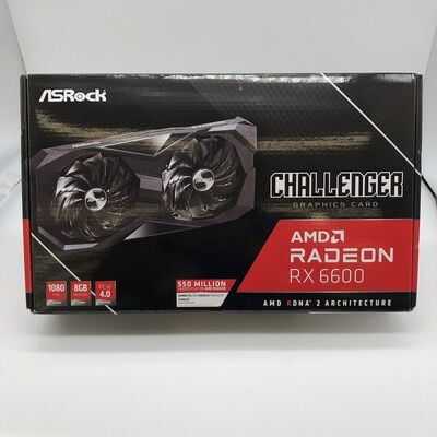 【宇都宮鶴田店】中古  ASRock RX6600 CLD 8G(RX 6600 8GB) 147695 