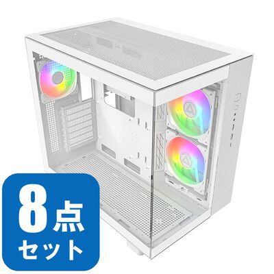 【イラストや3Dモデル制作に！ 自作キット】RTX5070/メモリ32GB/ストレージ1TB/OS無し/白