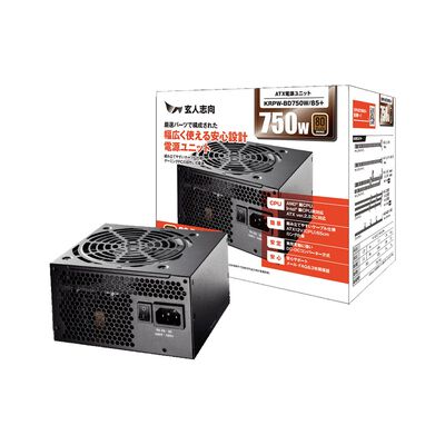 玄人志向  KRPW-BD750W/85+ (750W) 