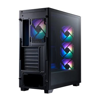 ADATA  LANDER 500 LANDER500MTA-BKCWW (ATX ガラス ブラック) 