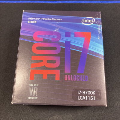 【大宮店】中古  INTEL Core i7 8700K (1151/3.70GHz/12M/C6/T12) 136197 