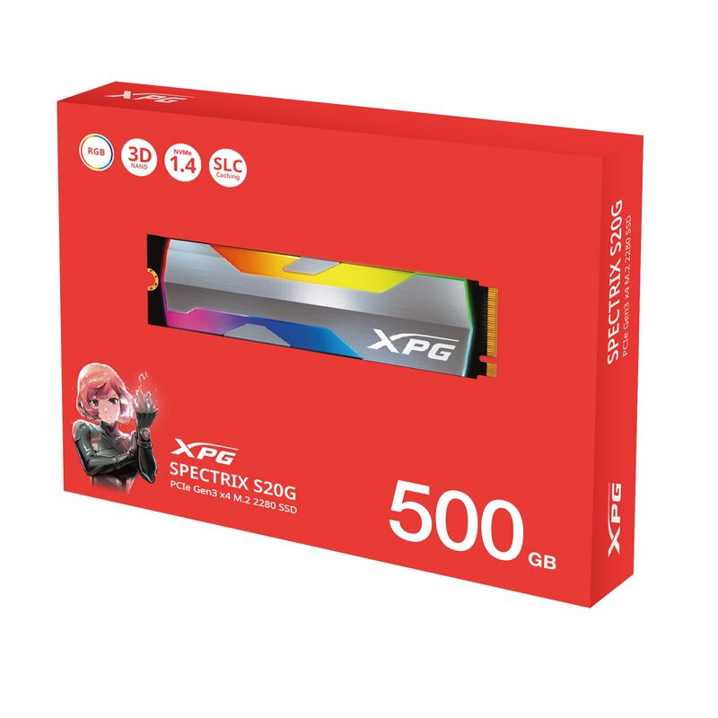 ADATA XPG SPECTRIX S20G ASPECTRIXS20G-500G-C (M.2 2280 500GB