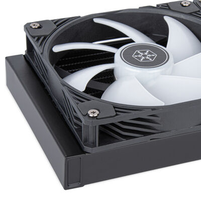 SilverStone  IceMyst 280 SST-IM280-ARGB (280mm ARGB ブラック) 