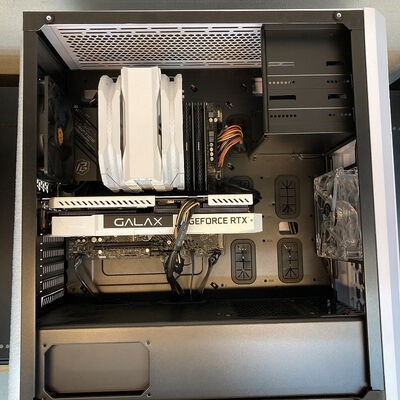 【京都店】中古  自作PC(Ryzen 7 5800X/32GB/SSD250GB/HDD1TB/なし/RTX3060 12GB/OS無) 3180005944 