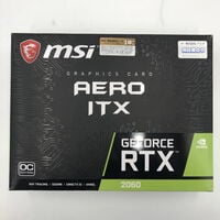 中古  MSI GeForce RTX 2060 AERO ITX 6G OC（RTX2060 6GB） 3480038285 