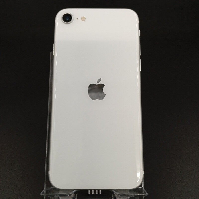 iPhone -  au iPhoneSE 第2世代 64GB ホワイト 白 SIM解除 第2世代】iPhoneSE 64GB ホワイト MHGQ3J/A A2296【国内版 SIM