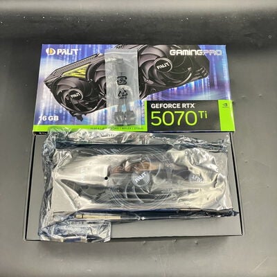 【大須店】中古  Palit NE7507T019T2-GB2031A (RTX5070Ti GamingPro 16GB) 176552 