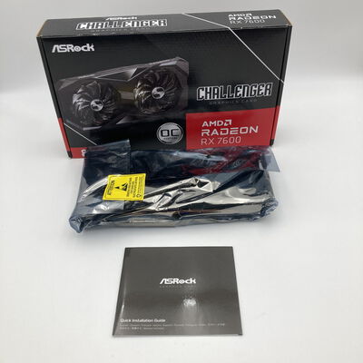 【神戸・三宮店】中古  ASRock RX7600 CL 8GO (RX7600 Challenger 8G OC) 3430006421 