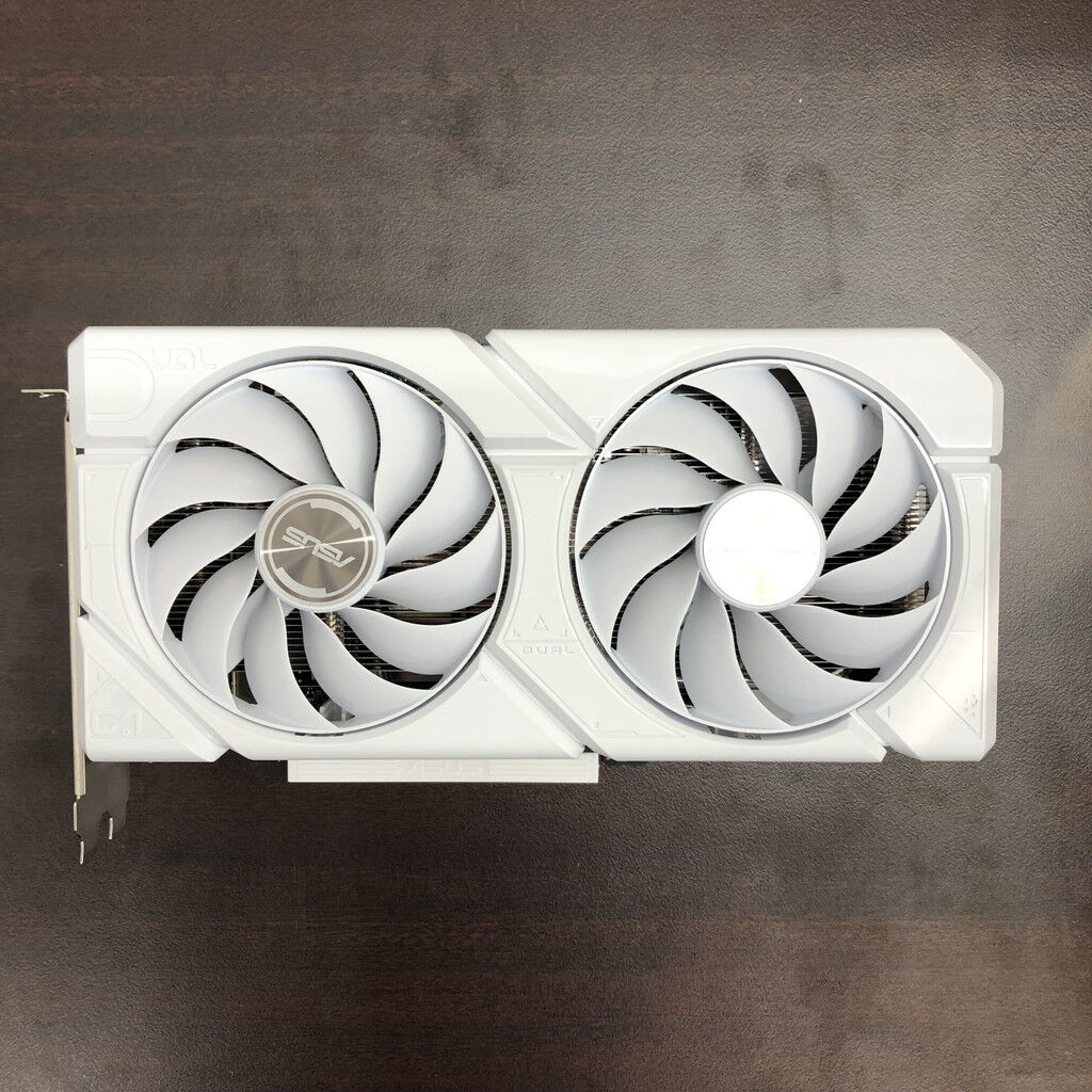 中古 ASUS DUAL-RTX4060TI-O8G-WHITE(RTX4060Ti 8G) 5090000916