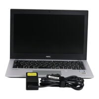 中古  【ジャンク品/保証無/返品質問不可】NEC VersaPro タイプVB PC-VKM17BZC3 (Core i5 8350U/8GB/SSD256GB/-/オンボード/12.5/1366x768/Wi-Fi/WEBCAM/OSなし) 186081 