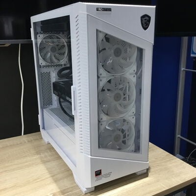 【松山環状枝松店】中古  FRONTIER FRMFGB650/WS528(Ryzen 7 9800X3D/32GB/SSD1TB+1TB/無し/RTX5080 16GB/W11H) 4560001267 