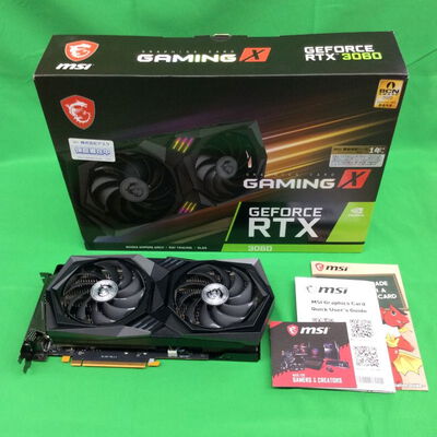 【川崎店】中古  MSI GeForce RTX 3060 GAMING X 12G (RTX3060 12GB) 144776 