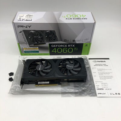 【大分店】中古  PNY GeForce RT 4060 Ti 8GB VERTO　Dual Fan DLSS 3 4860001259 