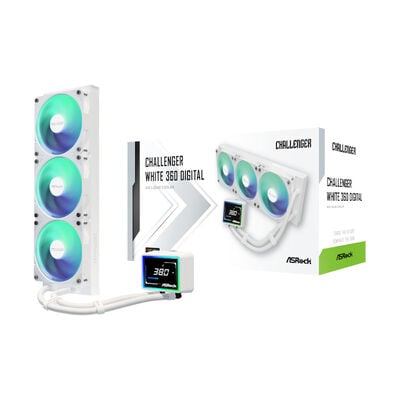 ASRock  Challenger White 360 Digital (360mm ホワイト) 