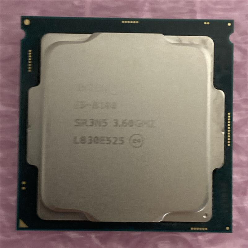 中古 INTEL Core i3 8100 (1151/3.60GHz/6M/C4/T4) 136202