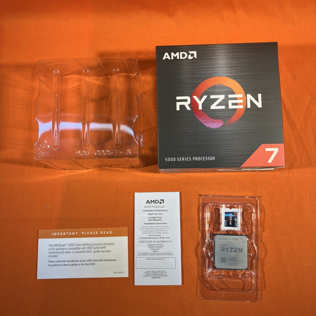 中古 AMD Ryzen 7 5700X (AM4/3.4GHz/36M/C8/T16/65W) 150182