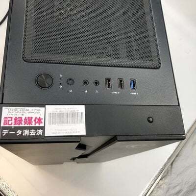 【大分店】中古  自作PC(i7 10700/32GB/SSD500GB/RTX2060/W11H) 4860001456 