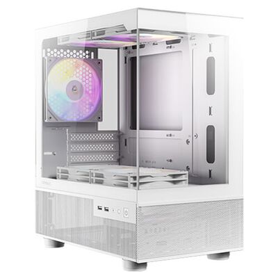 Antec  CX200M RGB Elite White (MicroATX ガラス ホワイト) 