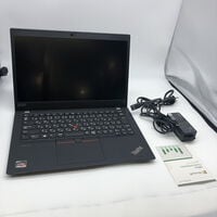 中古  LENOVO ThinkPad X13 (AMD Ryzen 5 Pro 4650U 2.10GHz/32GB/SSD256GB/-/オンボード/13.3/1920x1080/Wi-Fi/WEBCAM/W11P/Microsoft Office Home and Business 2024) 184183 