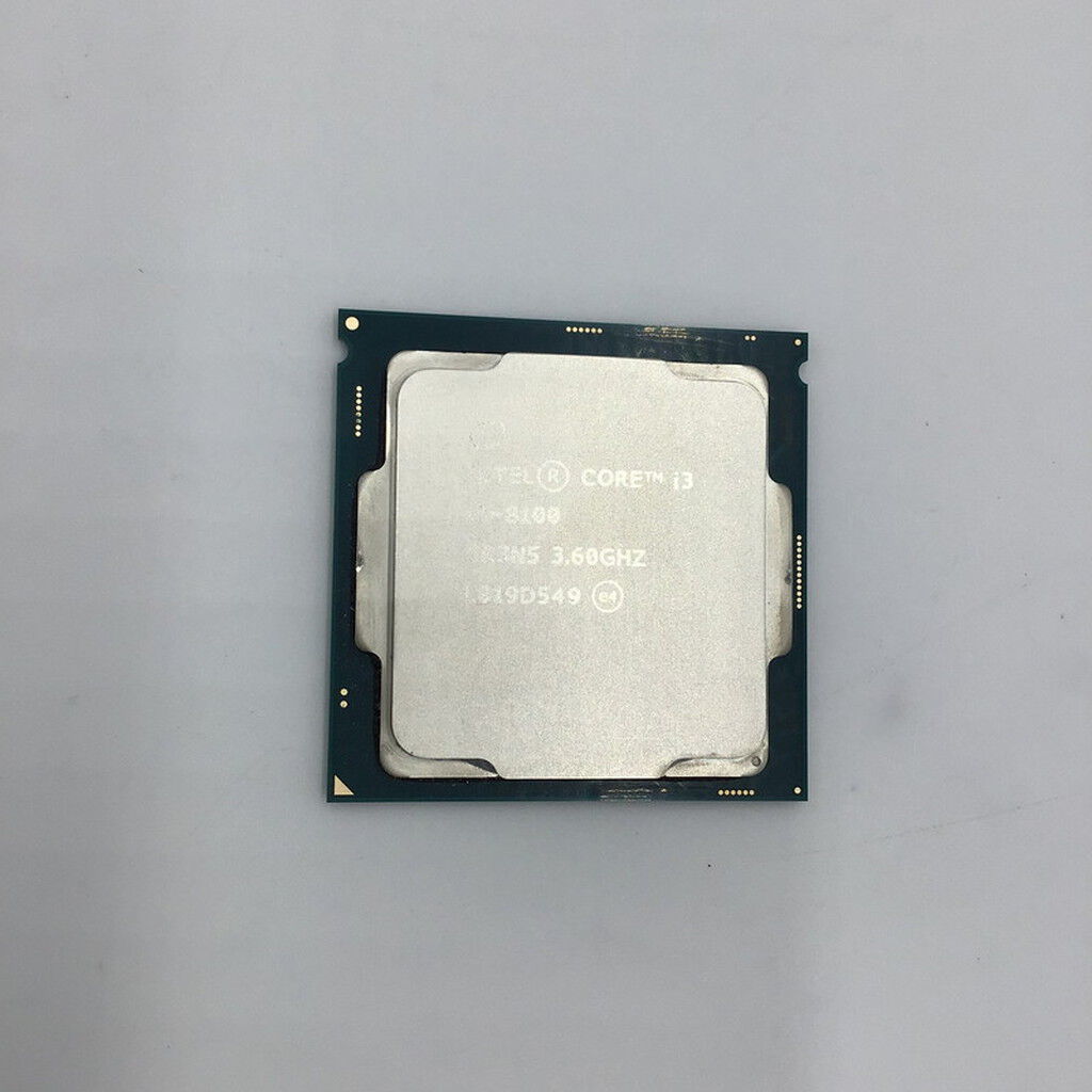 中古 INTEL Core i3 8100 (1151/3.60GHz/6M/C4/T4) 136202