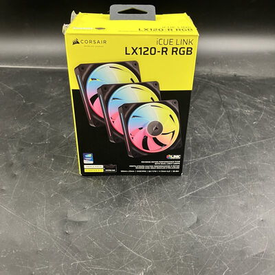 【大須店】中古  CORSAIR CO-9051050-WW (LX120-R RGB BK PWM 3PK) 3120024861 