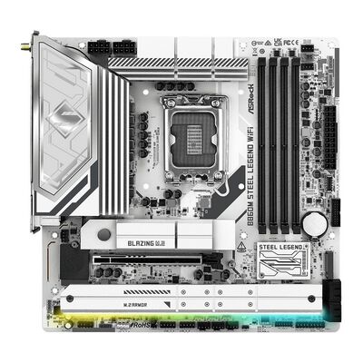 ASRock  B860M Steel Legend WiFi (B860 1851 MicroATX) 