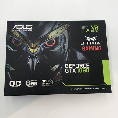 【盛岡都南店】中古  ASUS STRIX-GTX1060-O6G-GAMING(GTX1060 6G GDR5) 131998 